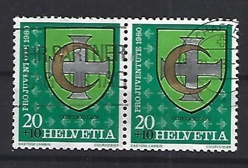 Tutti i francobolli: 1980 - Gemeindewappen - Cortaillod NE – Usato da Schaffhausen venduto da poststamp