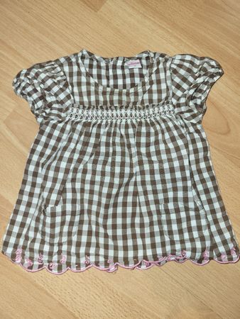 kariertes Kleid Gr. 74 Mädchen