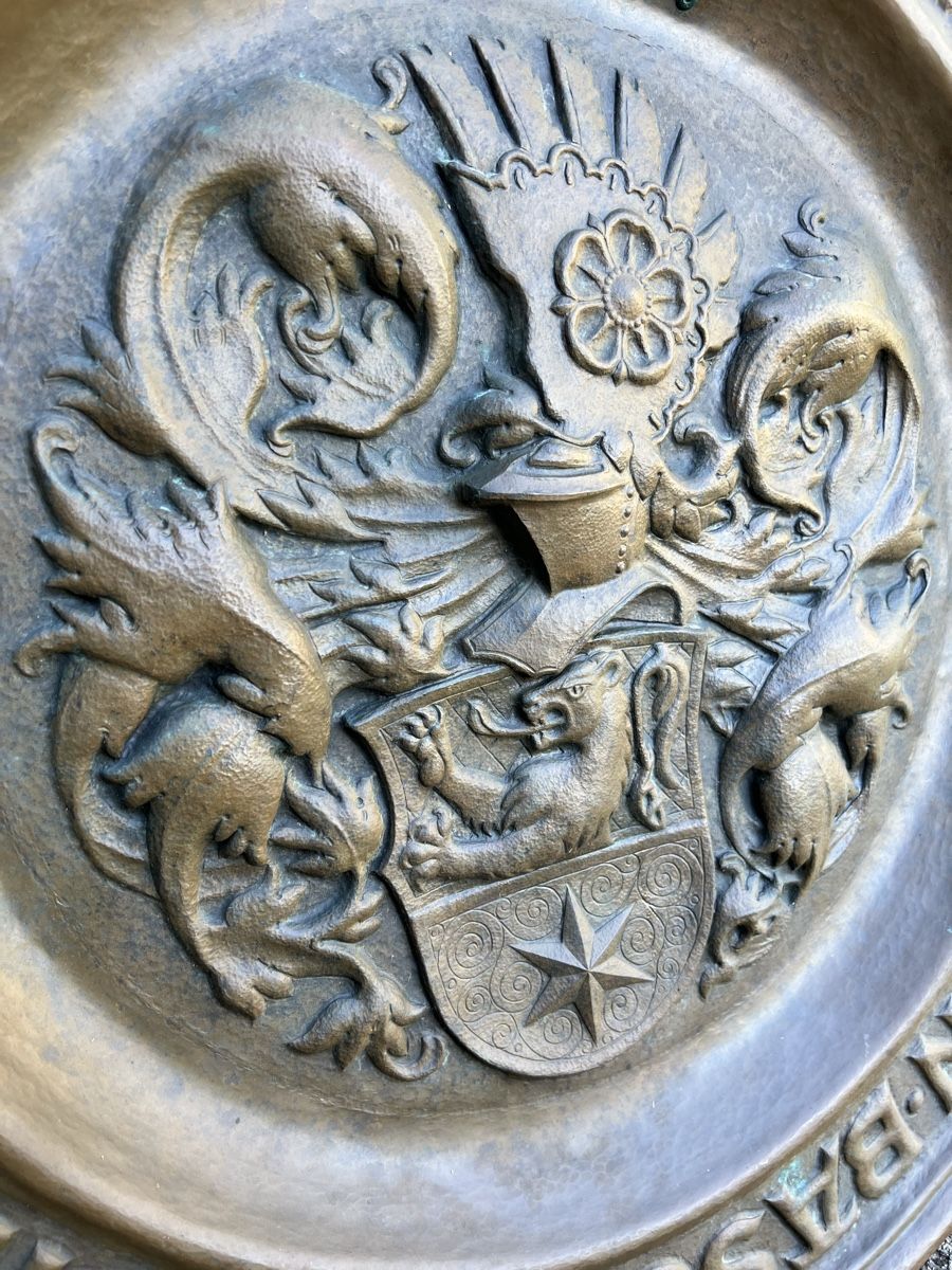 Tutti gli attrezzi: Goldschmied Silberschmied getriebenes Schild Loelliger Basel – Usato da Theilingen venduto da ovi123 1