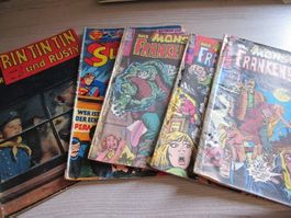 Superman Comics 5 Stück Verschidene