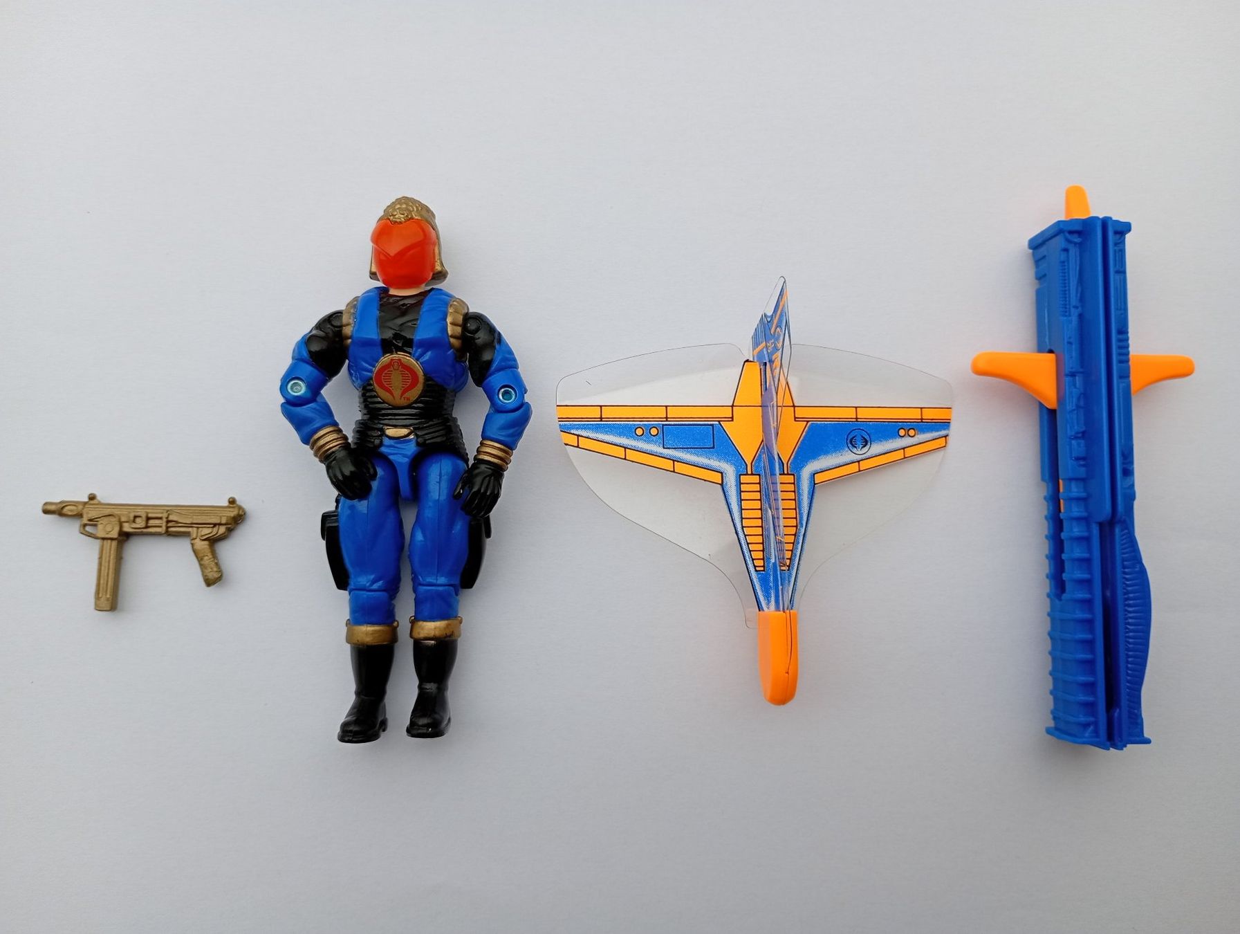 Hasbro Statuette: G.I. Joe Cobra Commander 1991 – Usato da Möriken AG venduto da Vellas