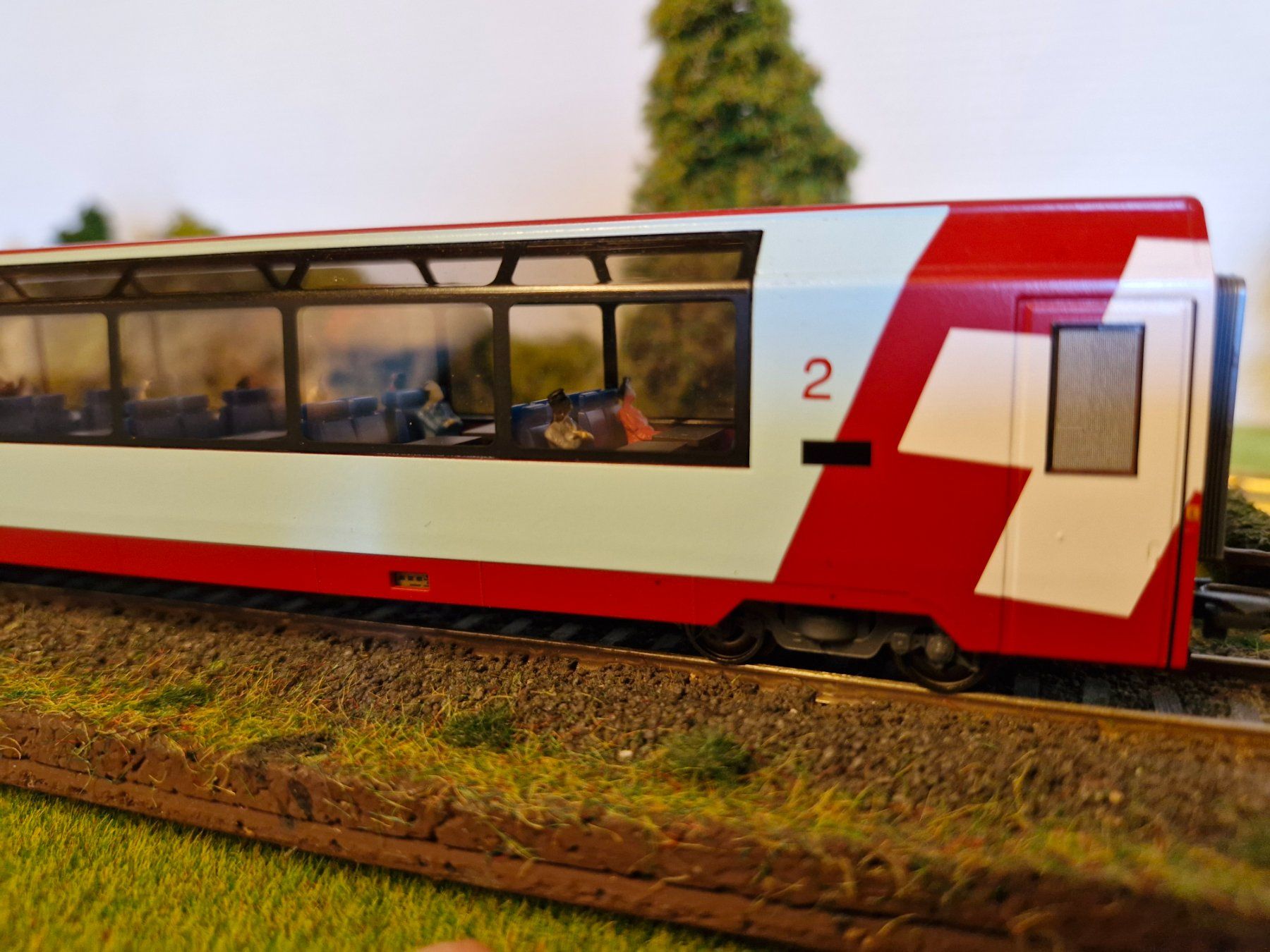 Bemo Modellini di ferrovie: BEMO Glacier Express Wagen 2.Klasse – Usato da Stans venduto da marlene330 1