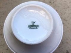 Zuccheriere: Zuckerdöschen mit passendem Rahmgefäss – Usato da Zürich venduto da Baumgarten05 1
