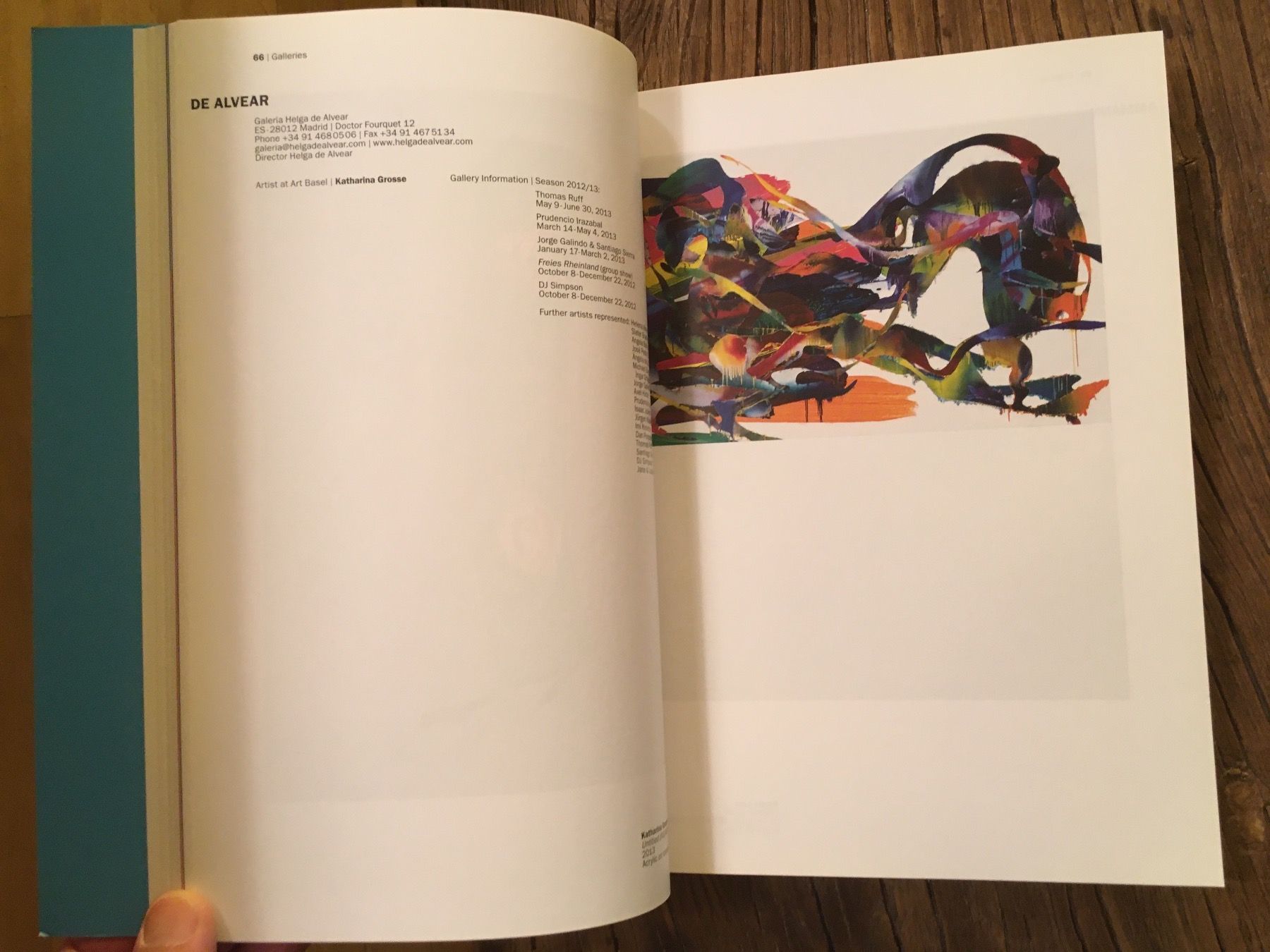 Libri: Art Basel Katalog 2013 – Usato da Basel venduto da Peter_schlemihl 2