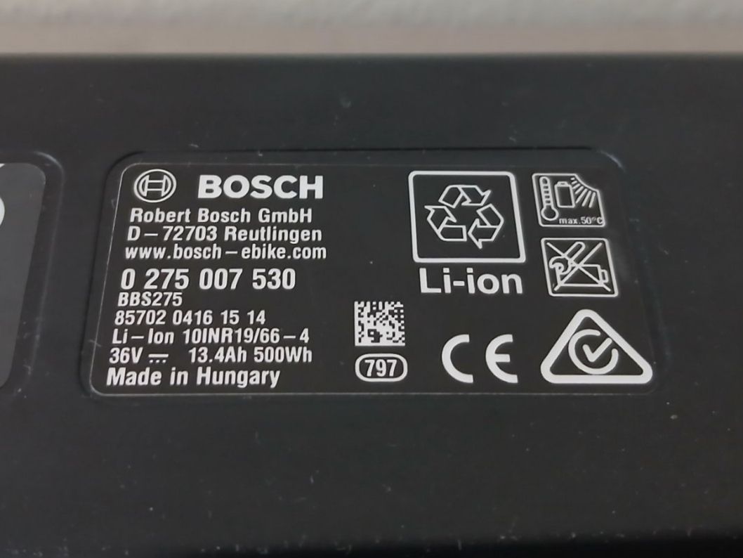 Bosch Akkus: Powerpack 500 Akku - 500Wh 100% mit Bosch Messbericht – Gebraucht aus Winterthur von .-thx-. 9