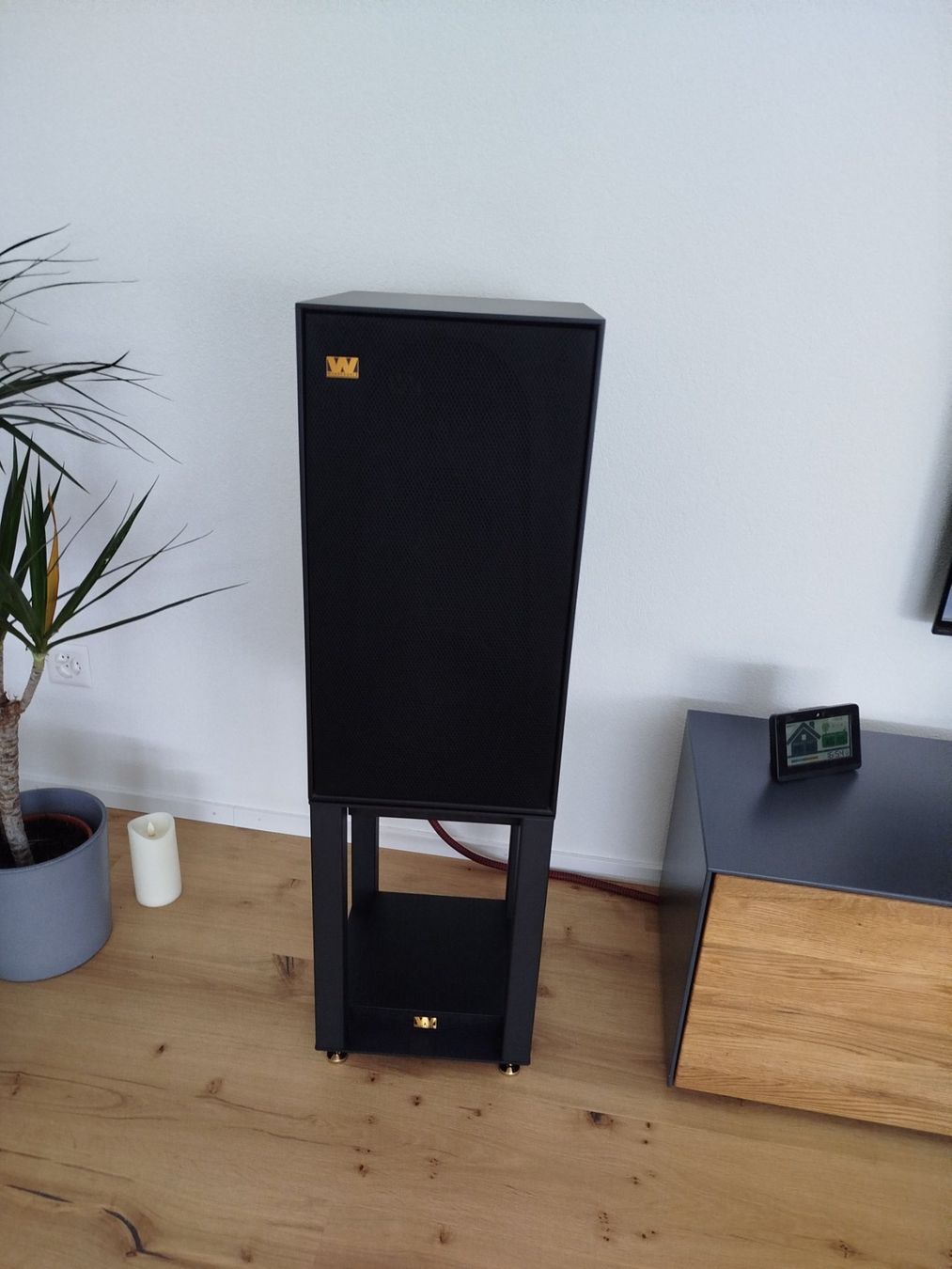Wharfedale Casse acustiche: Wharfedale Linton 85 Lautsprecher mit Stands – Usato da Triesen venduto da biketunerle 3