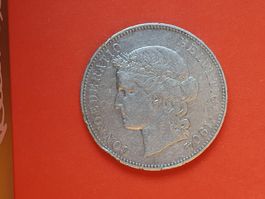 5 Franken 1904  Super** ( Post A+ )