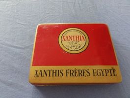 Seltene Xanthis Frères Egypte Zigarettendose 50 Stück