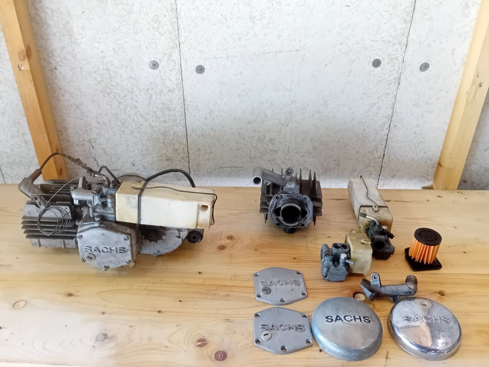 Sachs Ciclomotori: Sachs 504 HG Motor + Teile – Usato da Schwanden b. Brienz venduto da hoihoi03 2