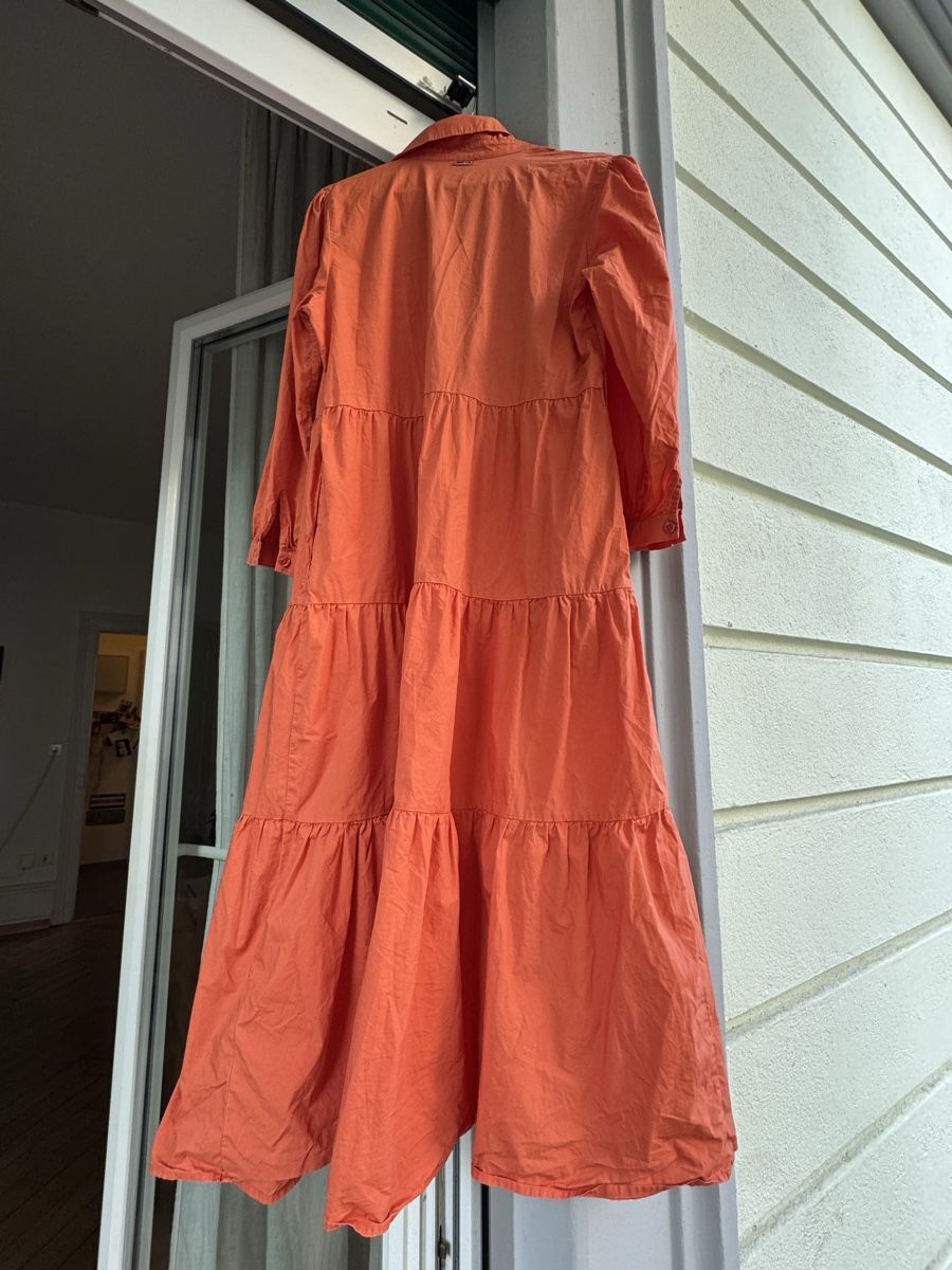 Liu Jo Robes: Kleid Orange Liu Jo Grösse M gestuft neu 200 – Neuf (Voir description) à Zürich par sus_v5mt 1