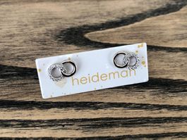 Ohrringe Ohrstecker Ohrschmuck Zirkonia Heideman Edelstahl