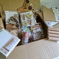 Nr. 9 grosse Box Bastel / knapp 1 Kg alles Orig. Verpackt
