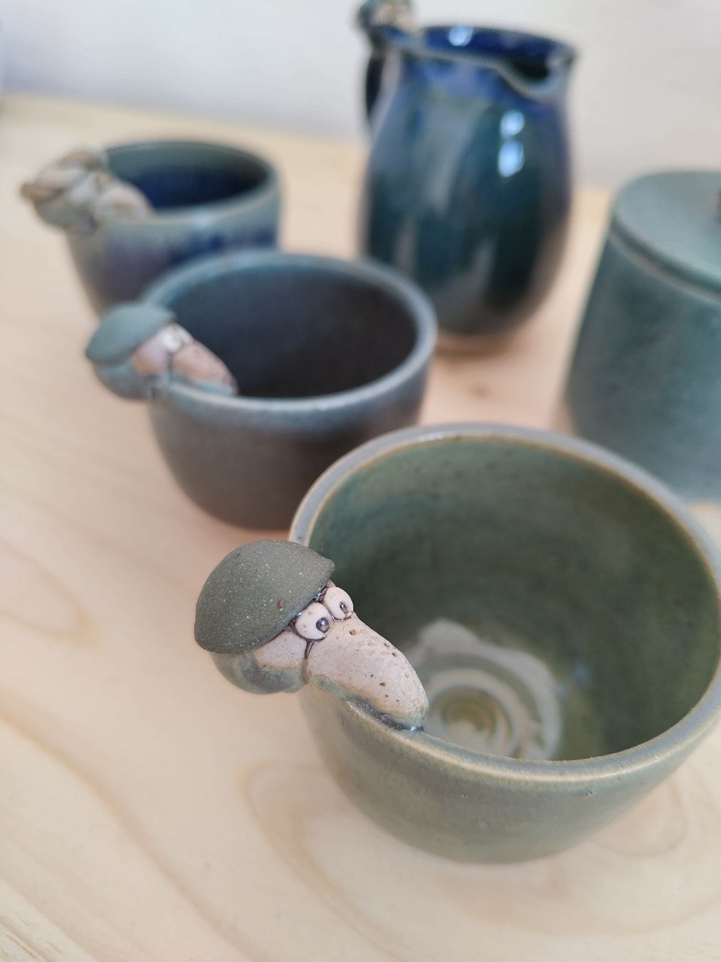 Tassen: Set ceramica caffè - artigianale – Neu (gemäss Beschreibung) aus Biasca von val_camo93 2