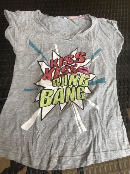 T-shirt: Mädchen Damen T-shirt mit Glitzer S – Usato da Bergdietikon venduto da antovale