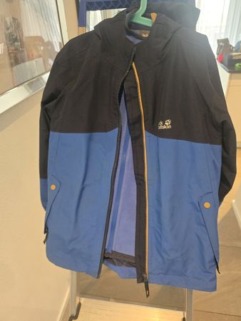Jack Wolfskin 3in1 Kinderjacke blau Grösse 140