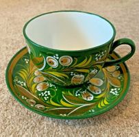 Porzellan Teetasse mit Untertasse