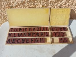 Buchstaben und Ziffern Ausstecher für Kontitorei