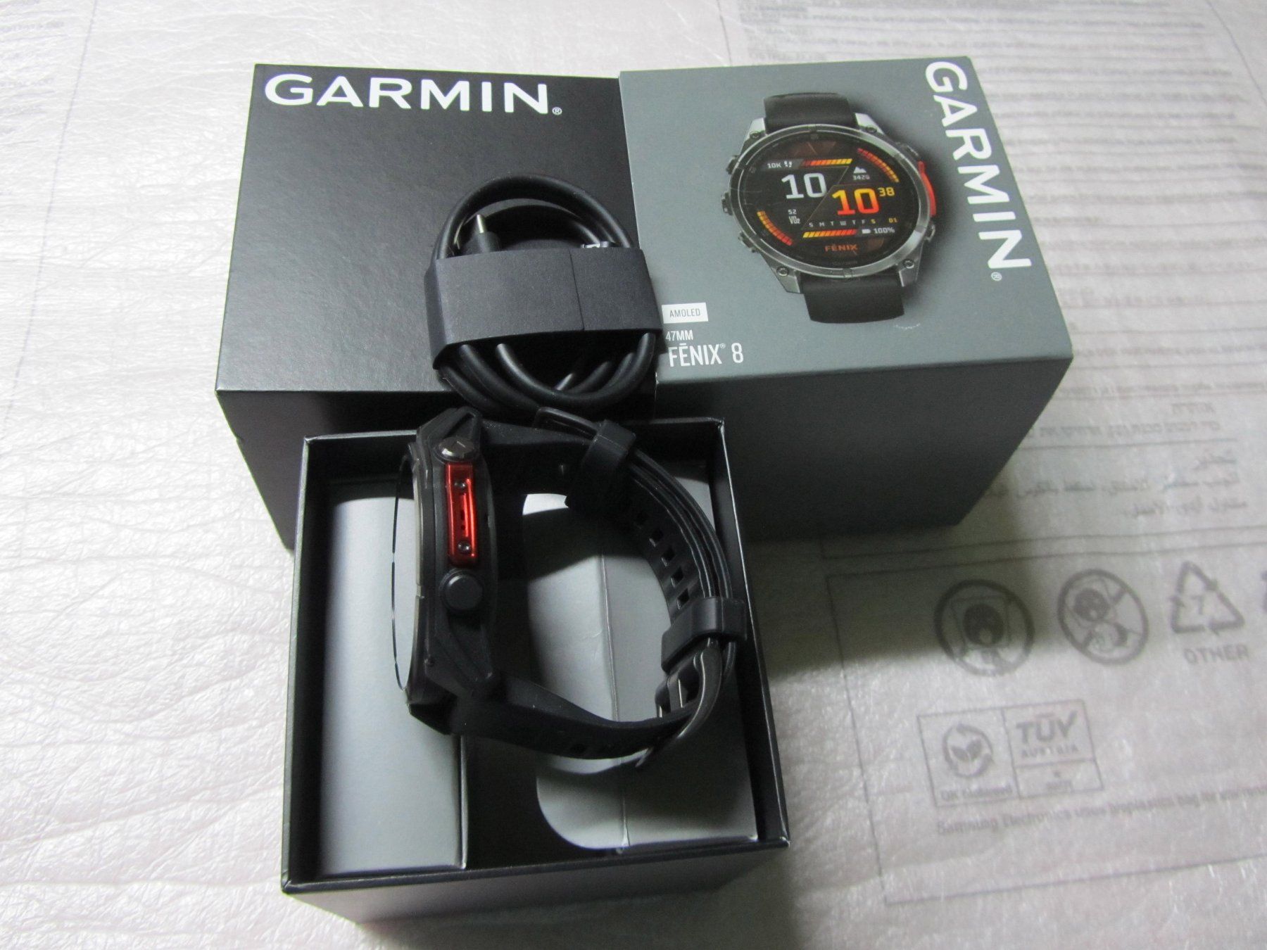 Garmin Smartwatch: GARMIN Fenix 8 – Neu und originalverpackt aus moosseedorf von RTN10 4