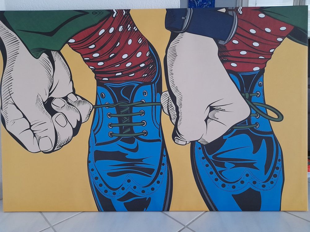 Comic Bild 79 x 118 cm (Gebraucht) in Eiken für CHF 10 – nur Abholung ...