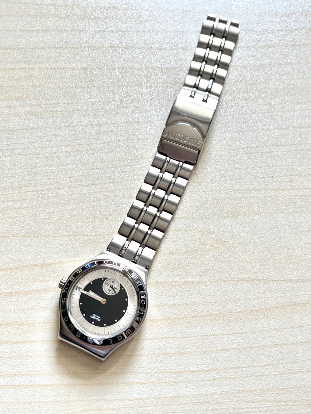 Swatch Orologi: Swatch Irony , Herrenuhr, selten! – Usato da Grenchen venduto da chththl 7