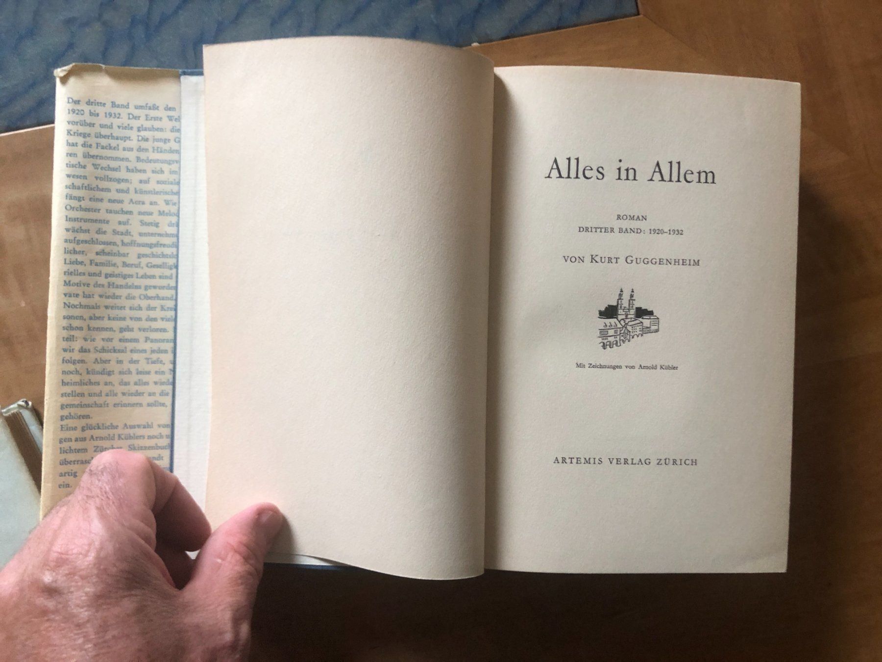Bücher: Kurt Guggenheim: Alles in Allem, 4 Bde. – Gebraucht aus Zürich von allp 6