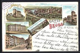 Litho Brugg, Genie-Kaserne, Hauptstrasse