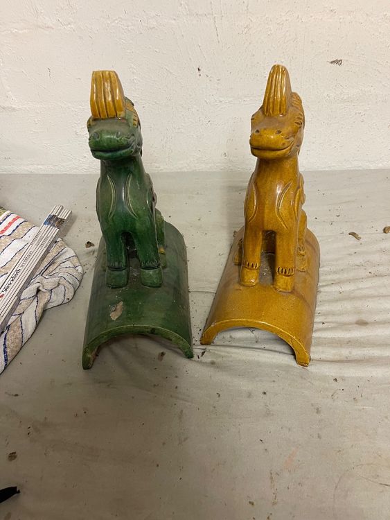 2 x Chinesischer Garten Figuren (51) Kaufen auf Ricardo
