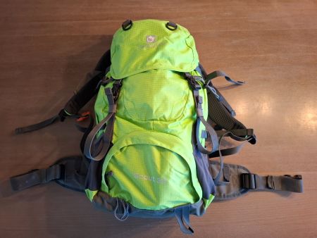 Top Wanderrucksack Scout 35L grün, perfekt für Touren!
