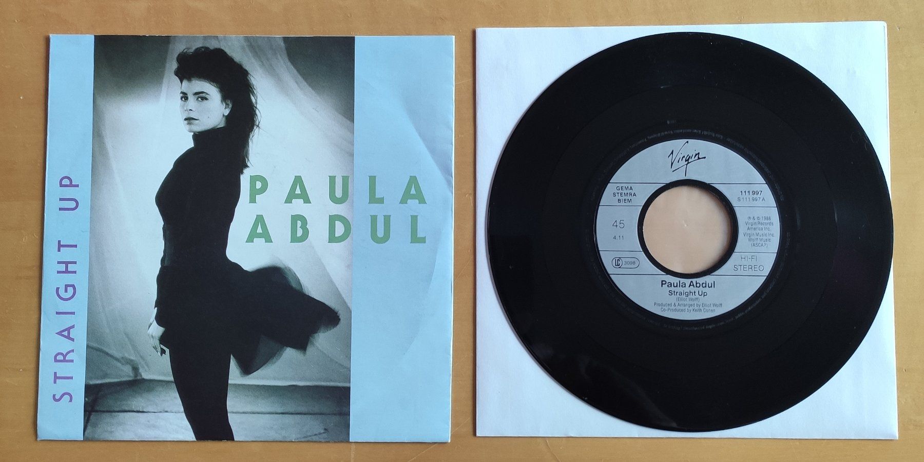 Dischi in vinile: Paula Abdul - Straight Up – Usato da Lenzburg venduto da Pa_hcs 2