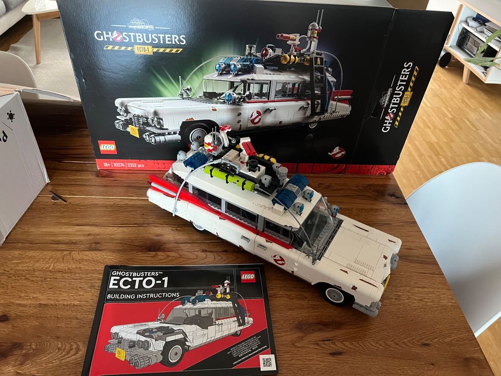 Set Costruzione Ghostbusters ECTO-1 – LEGO 10274 – Auto Iconica Film – NUOVO Sigillato