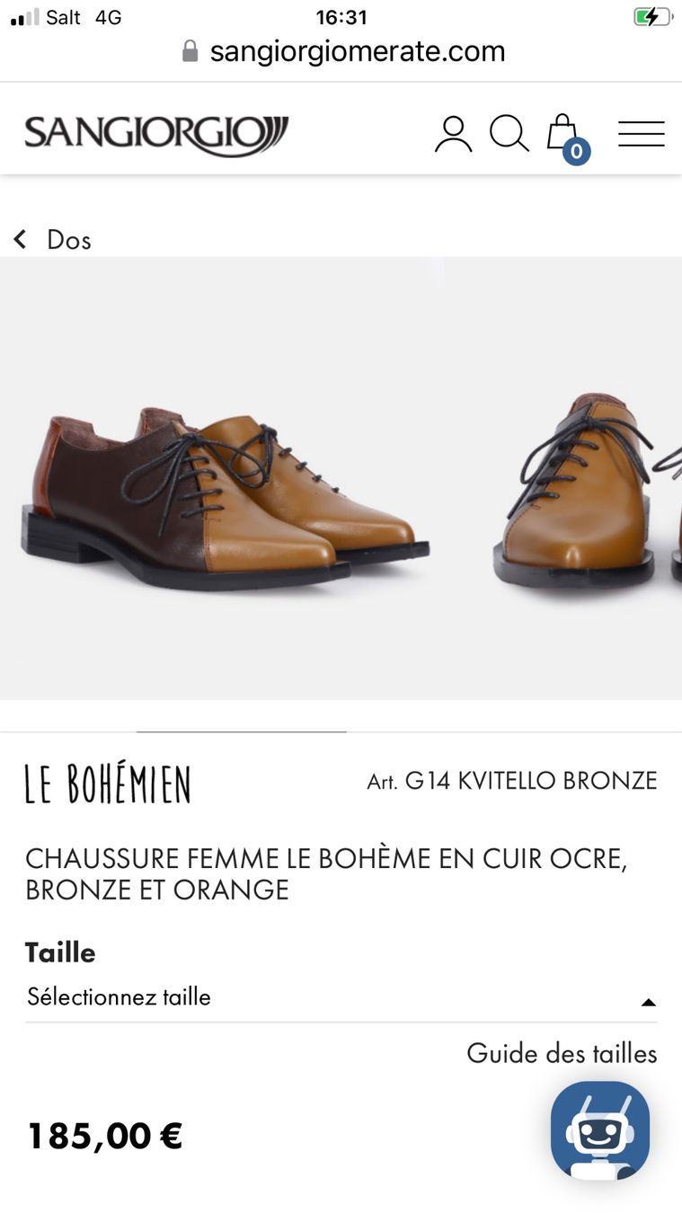 Scarpe da donna: Chaussures à lacets LE BOHÉMIEN, taille 37, cuir – Nuovo e nell'imballaggio originale da Morges venduto da sandy069 8