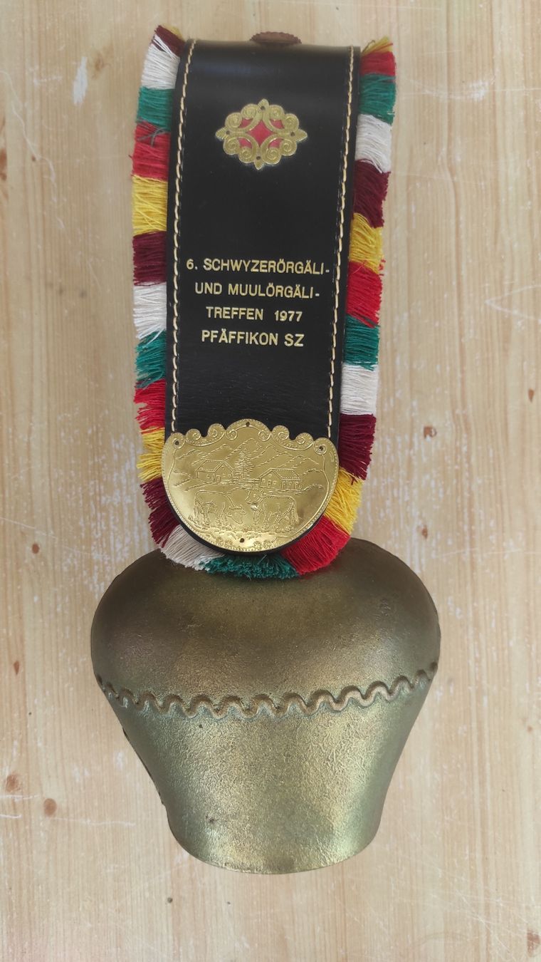 Glocken & Treicheln: Treichel Schwyzerörgeli-Treffen 1977 Pfäffikon SZ  – Gebraucht aus Kreuzlingen von Dennis2004