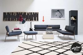 Atelier Pfister 3/4-Sitzer Leder-Sofa "BARBERÉCHE", NP: 7k