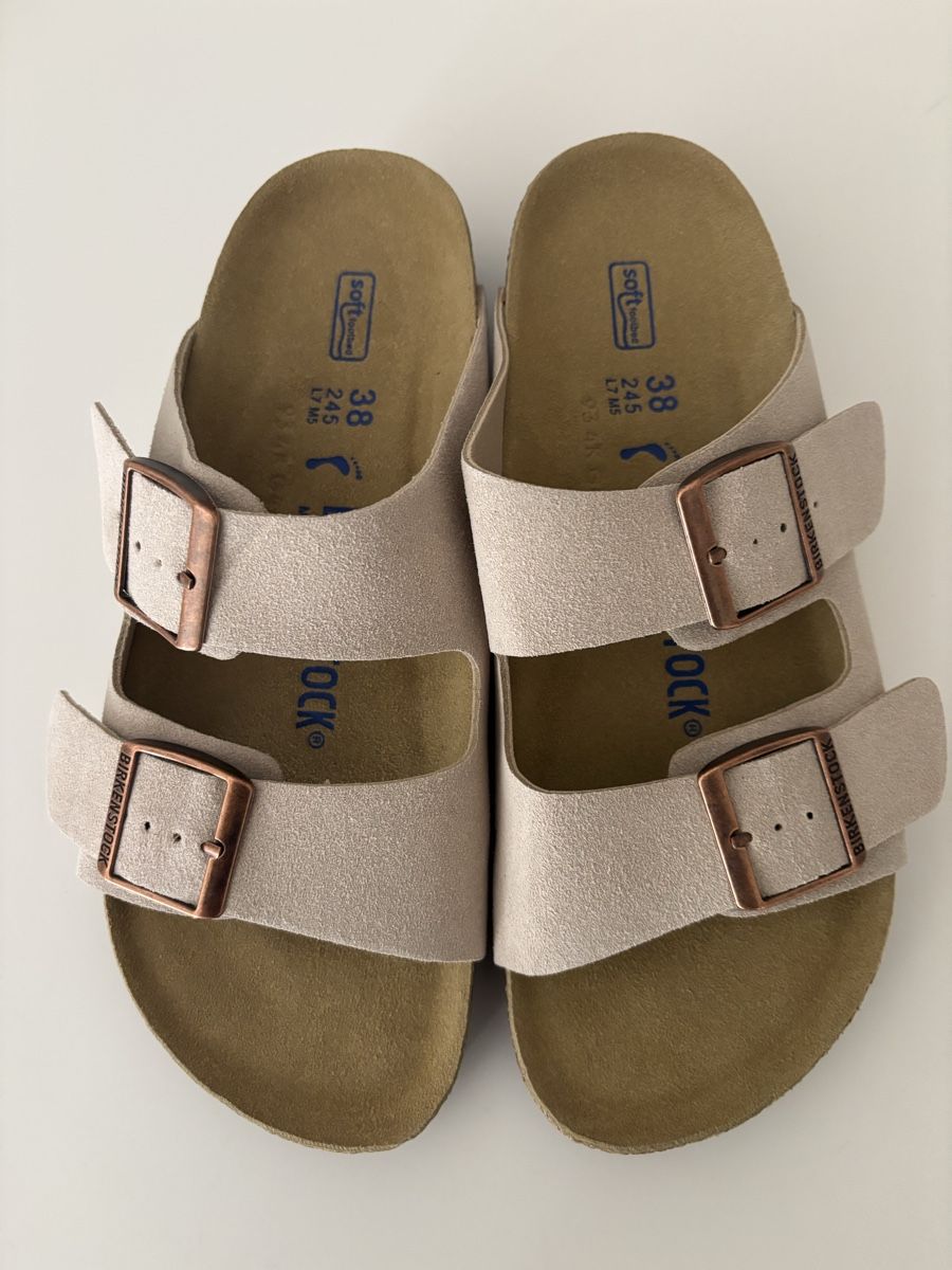 Herrenschuhe: Ungetragene Sandalen Beige, Gr. 38 – Neu (gemäss Beschreibung) aus Solothurn von Sistert 2