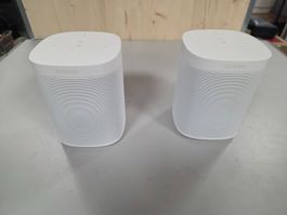 Sonos One Gen 2 Lautsprecher weiss 2er Set, guter Zustand