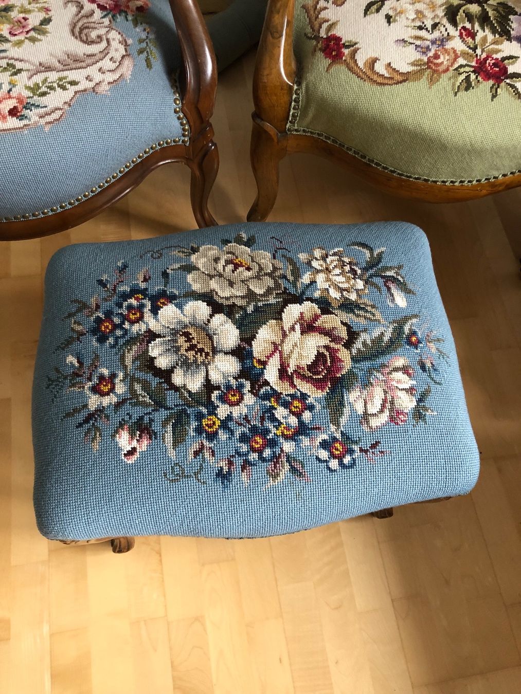 Poltrone: 2 Jugendstil Sessel Vintagemöbel Louis Philipp Stühle Möbel – Usato da Frauenfeld venduto da Babytimmy 8