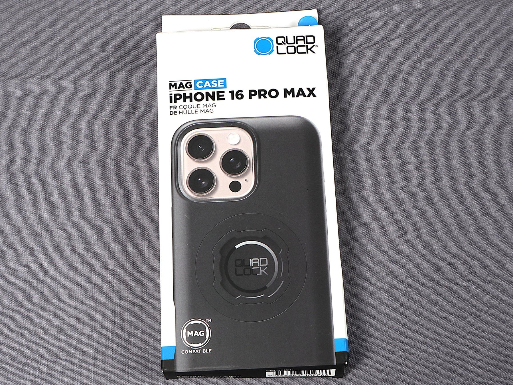 Quad Lock : QUADLOCKCASE IPhone 16 Pro Max Hülle – Neu (gemäss Beschreibung) aus Steinen von Restwert_Steinen 1