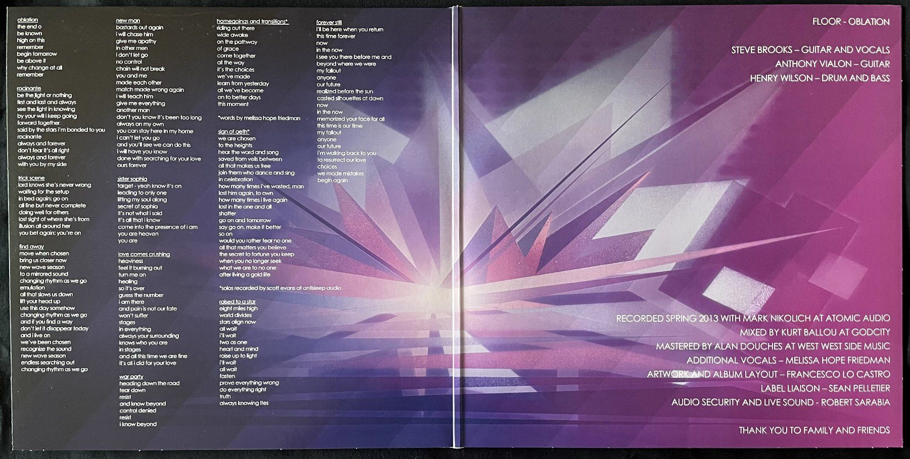 Dischi in vinile: Floor – Oblation - 2 x Colored Vinyl / 7" - 2014 - US First – Usato da Uster venduto da Zardodel 9