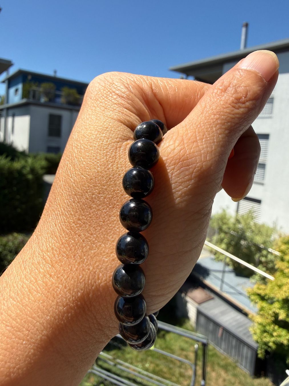 Armbänder & -reifen: Hypersthen Armband (8mm) – Elastisch – Neu (gemäss Beschreibung) aus Jegenstorf von SteinGlanz 9