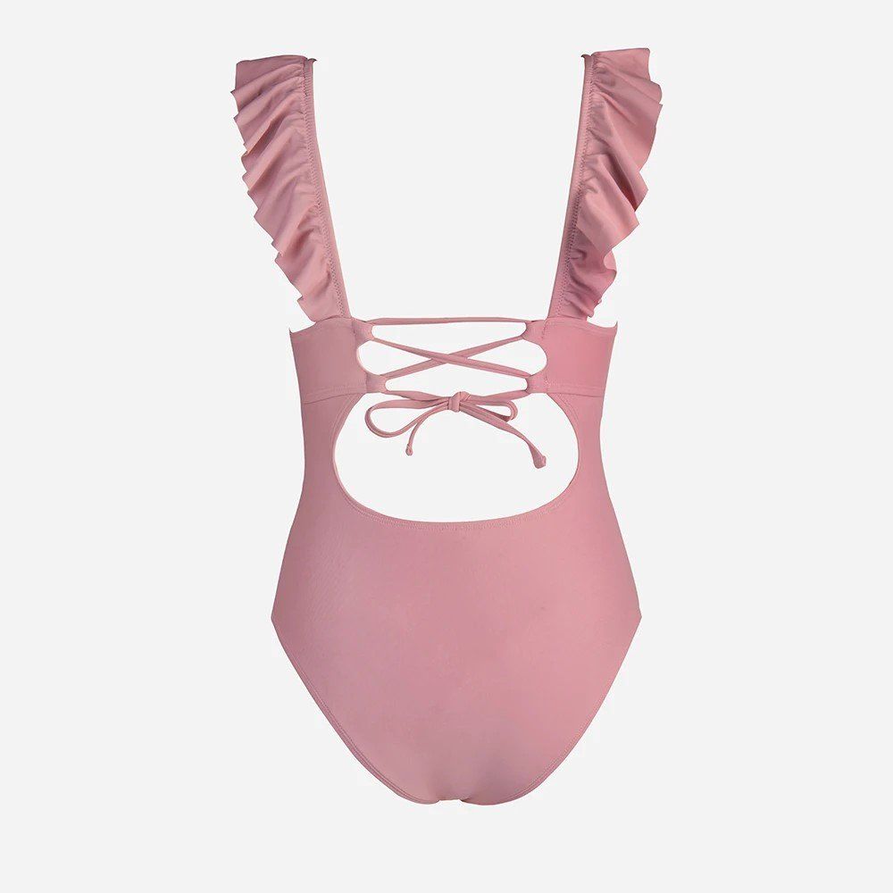 Costumi da bagno & Bikini: Eleganter, einteiliger Badeanzug mit Rüschen – Nuovo e nell'imballaggio originale da Biel/Bienne venduto da DessousOrchideja 4