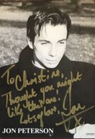 Jon Peterson Autogramm signiert Foto 10x15cm