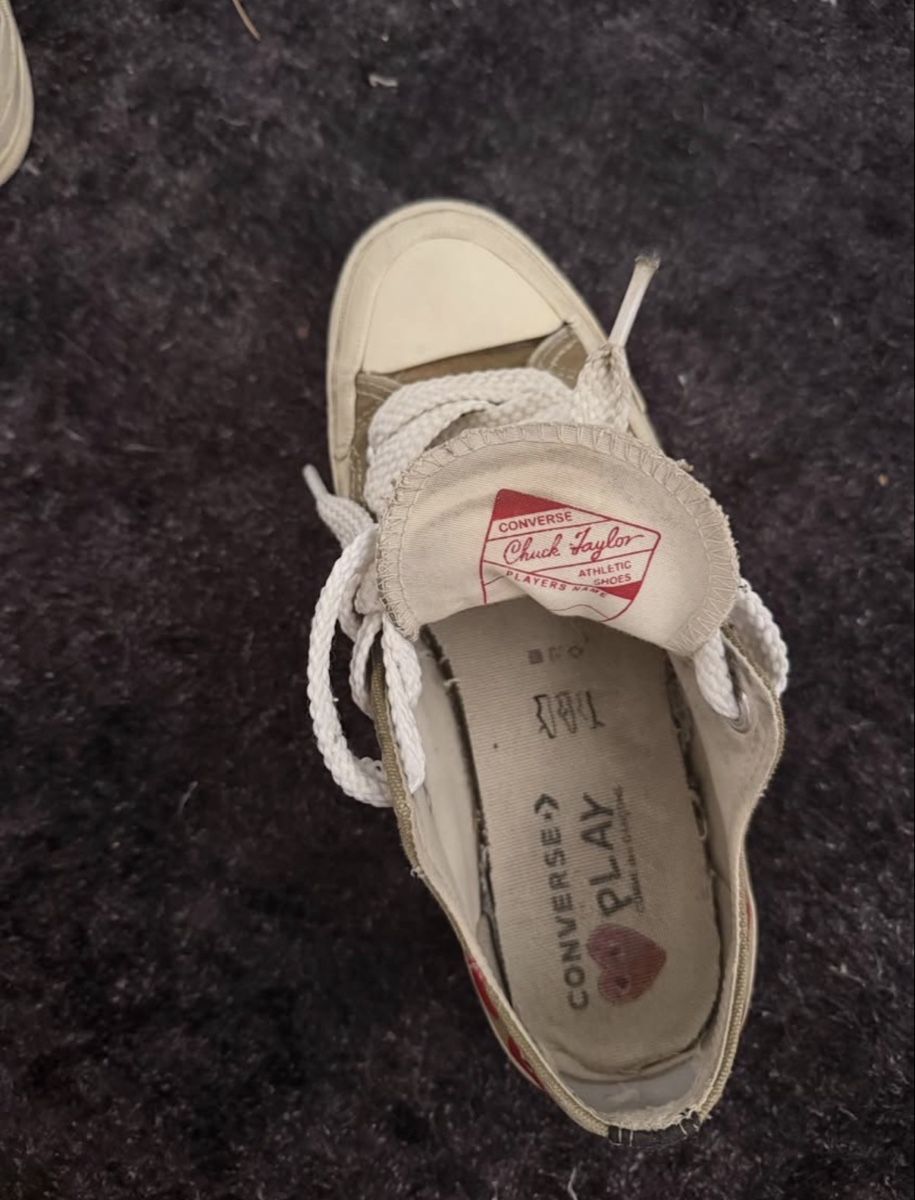 Comme Des Garcons Herrenschuhe: Converse x Comme des Garçons PLAY – Gebraucht aus Basel von maya2110 3