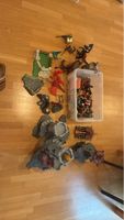 Konvolut Spielzeug Ritter Burgen Drachen ca. 25 Teile