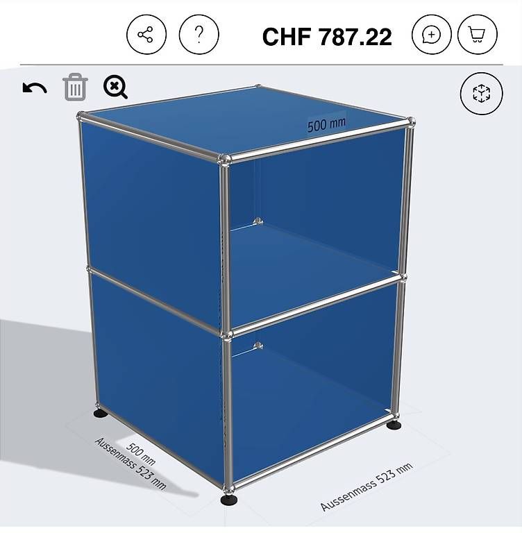 Eléments de bureau: USM Haller Korpus – D'occasion à Kreuzlingen par polychromos 4