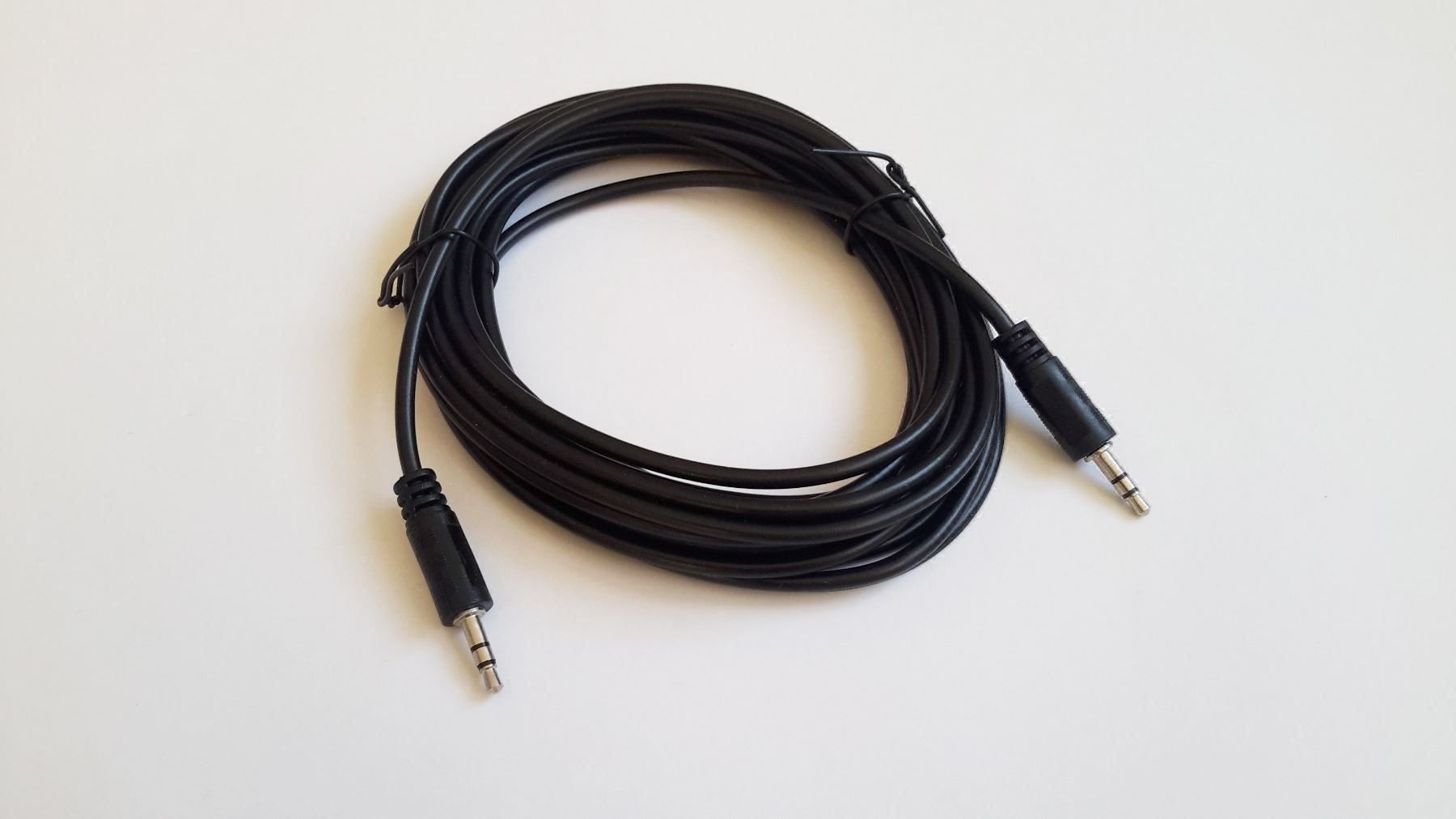 Cavi: Audiokabel 2x 3.5 mm Klinke, Stereo, 5 m – Nuovo e nell'imballaggio originale da St. Gallen venduto da cointec 1