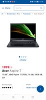 Fast neuer Acer aspire 7 mit rtx 3050