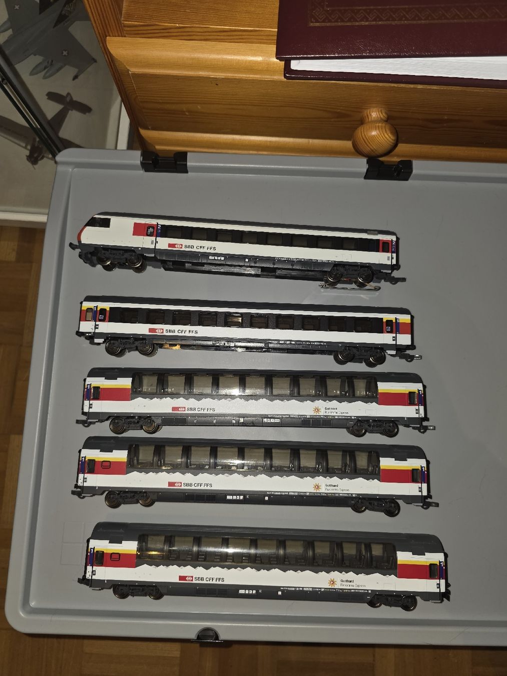 Märklin Modellini di ferrovie: H0 Märklin SBB IC wagen – Usato da Müllheim Dorf venduto da Mowag731