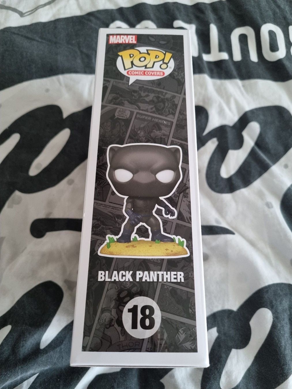 Funko Statuette: Funko Pop Black Panther Comic Cover – Nuovo e nell'imballaggio originale da Zürich venduto da Sams_FunkoandComics_ 1