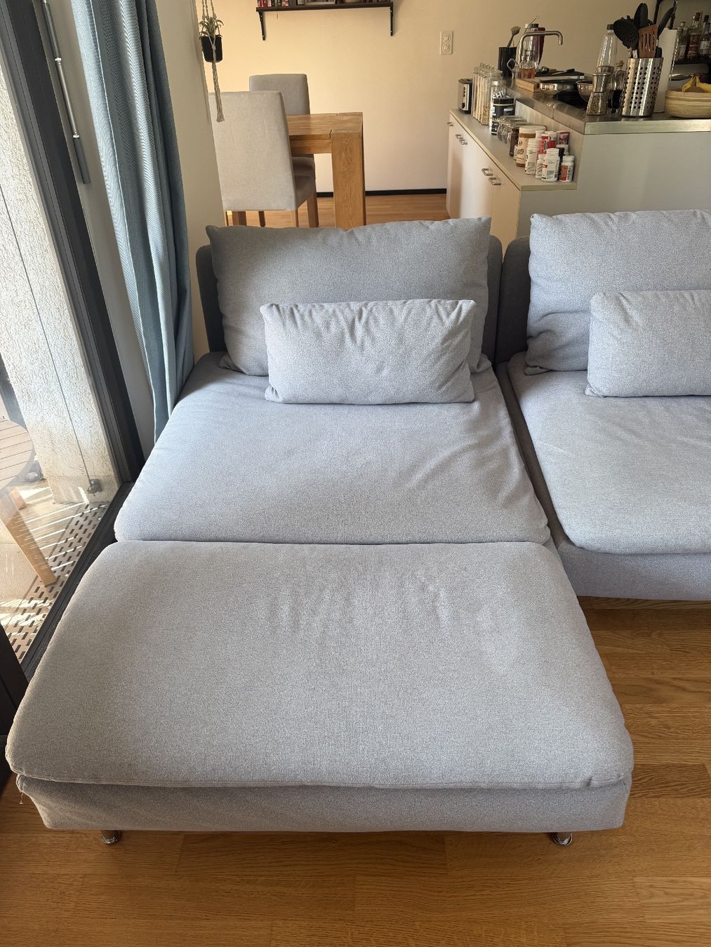 Ikea Sofas: Söderhamn 4er Sofa mit Récamiere – Gebraucht aus Zürich von eri_r6kt 1