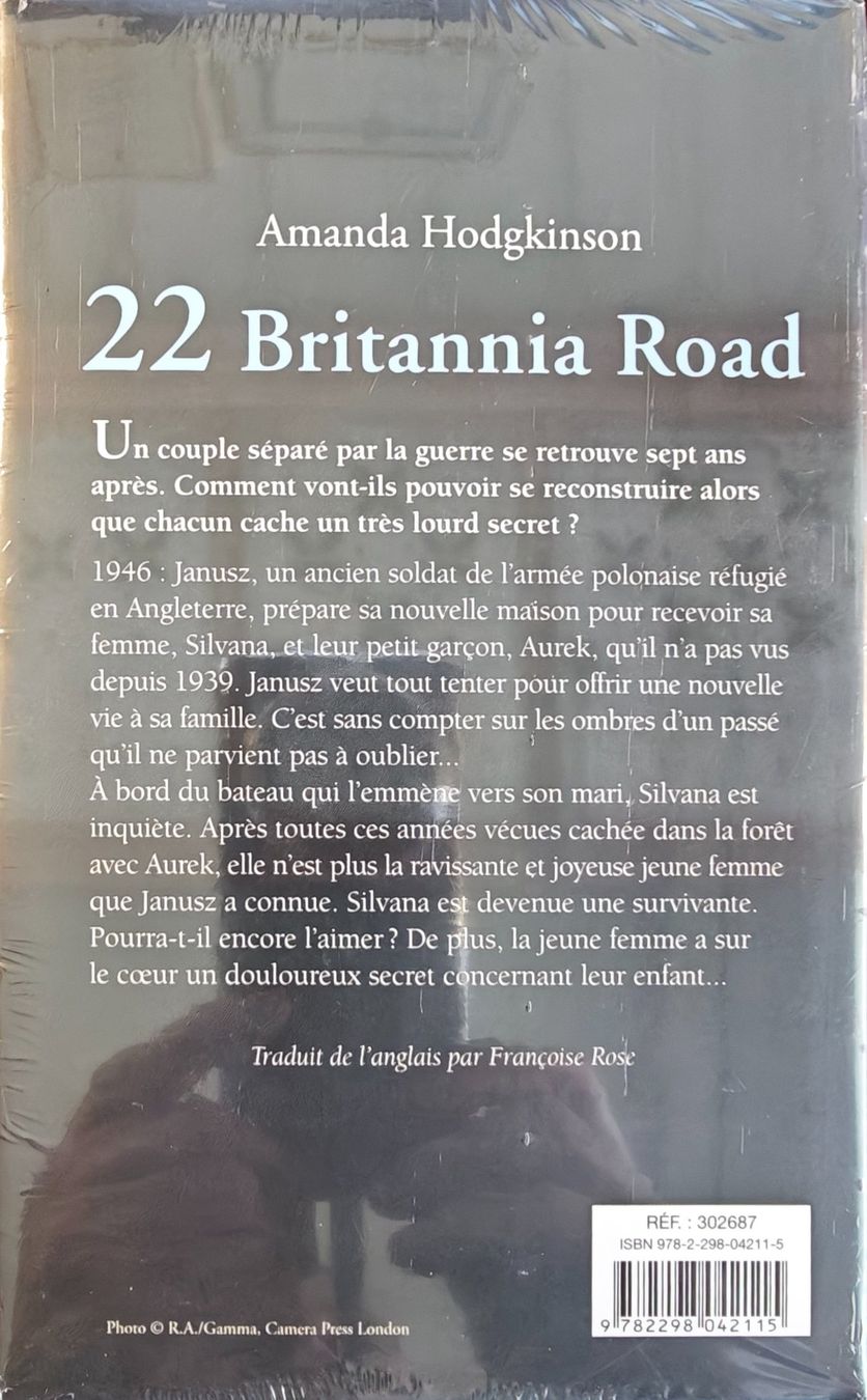 Libri: Amanda Hodgkinson - 22 Britannia Road – Nuovo e nell'imballaggio originale da Sierre venduto da michelr4040 1